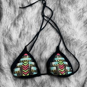Embroidered Bikini top